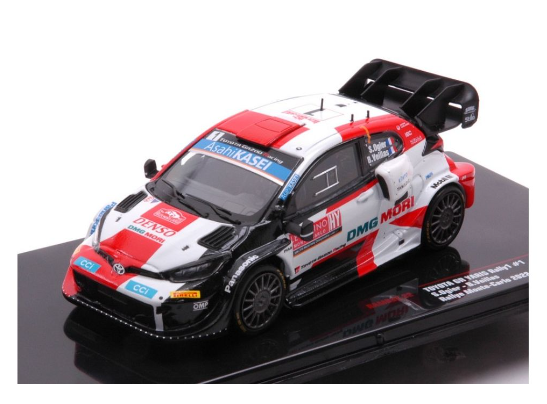 TOYOTA GR YARIS RALLY1 N°1 MONTE CARLO 2022 IXO 1/43°