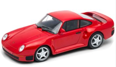 PORSCHE 959 1987 ROUGE MINICHAMPS 1/43°