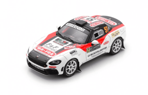 ABARTH 124 RALLY RGT N°49 RALLYE MONTE CARLO 2022 ALBERTO SASSI - GABRIELE ROMEI