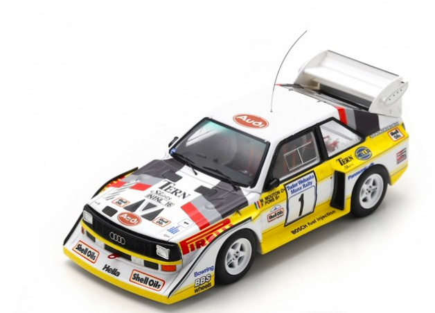 AUDI Sport quattro S1 E2 N°1 Rallye Manx International 1985 - SPARK 1/43