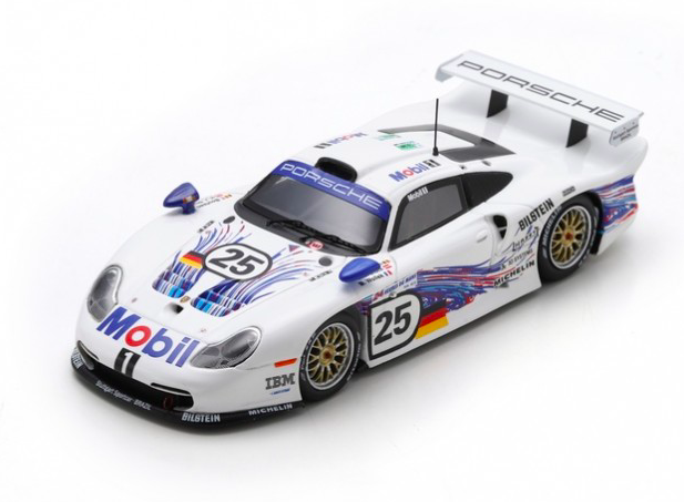 SPARK S9907 PORSCHE 911 GT1 N°25 Porsche AG 24H Le Mans 1997 H-J. Stuck - B. Wollek - T. Boutsen (1/43)