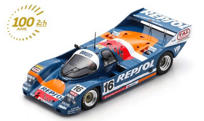 Miniature Spark 1/43 – Porsche 962 C N°51 24h Le Mans 1991, P. Yver & O. Altenbach