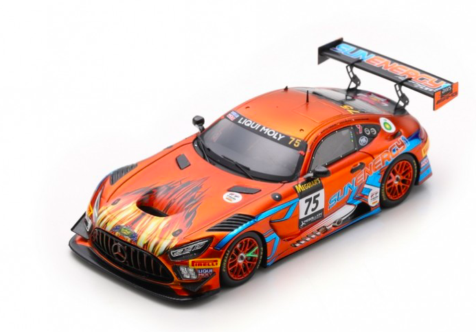 SPARK AS060 MERCEDES-AMG GT3 N°75 SunEnergy 1 Racing Vainqueur 12H Bathurst 2022 (1/43)