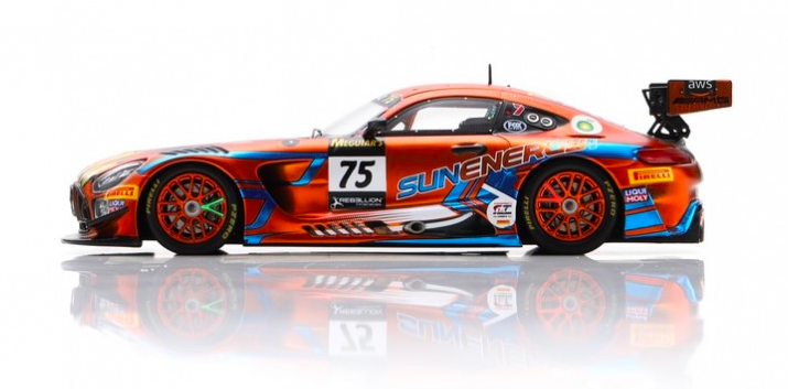 SPARK AS060 MERCEDES-AMG GT3 N°75 SunEnergy 1 Racing Vainqueur 12H Bathurst 2022 (1/43)