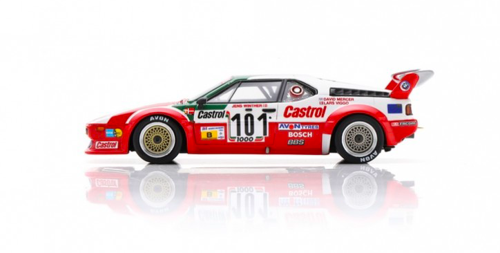 SPARK S6408 BMW M1 N°101 24H Le Mans 1984 J. Winther - D. Mercer - L-V. Jensen (1/43)