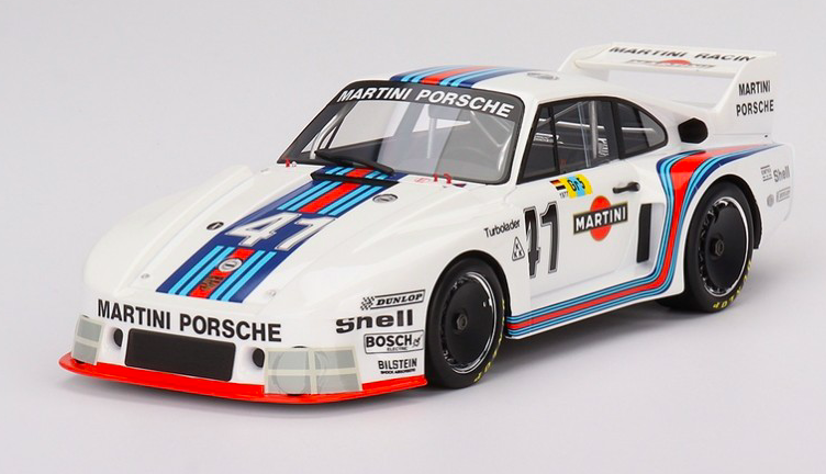 TOP SPEED TS0475 PORSCHE 935/77 N°41 Martini Racing 24H Le Mans 1977 Rolf Stommelen - Manfred Schurti (1/18)