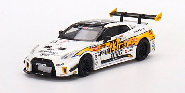 MINI GT MGT00491-R NISSAN 35GT-RR LB-Silhouette WORKS GT Ver.2 LB Racing Formula Drift 2022 RHD (1/64)