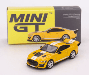 SHELBY GT500 DRAGON SNAKE CONCEPT YELLOW LHD - MGT 1/64