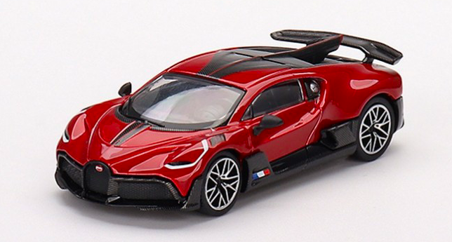 BUGATTI DIVO RED METALLIC LHD - MGT 1/64