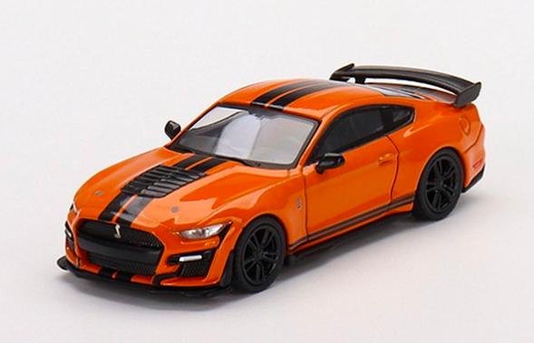 FORD MUSTANG SHELBY GT500 TWISTER ORANGE LHD - MGT 1/64
