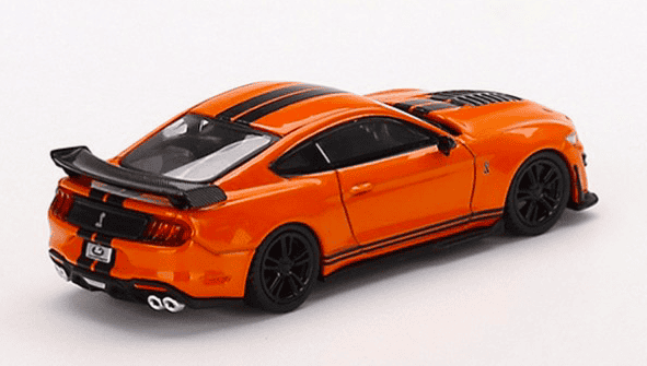 AFX 22069 HO Scale Slot Car – 2021 Ford Mustang GT500 Twister Orange – MegaG Plus