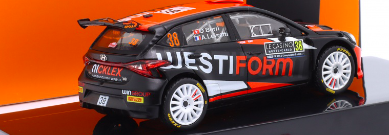 HYUNDAI I20 N RALLY 2 #38 MONTE CARLO 2023 - IXO 1/43