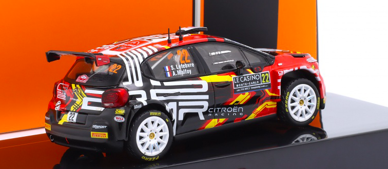 CITROEN C3 RALLY 2 #22 MONTE-CARLO 2023 - IXO 1/43