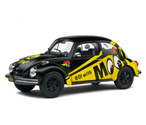 VOLKSWAGEN-BEETLE 1303 - GO WITH MOON 1974 - SOLIDO 1/18