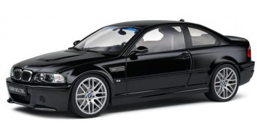 BMW E46 CSL BLACK 2003 - SOLIDO 1/18