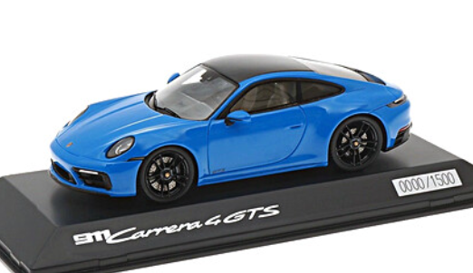 PORSCHE 911-992CARRERA 4 GTS 2023 BLEU SPARK 1/43°