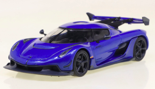 KOENIGSEGG JESKO 5.0 V8 - 1599HP- SOLIDO 1/43 BLUE