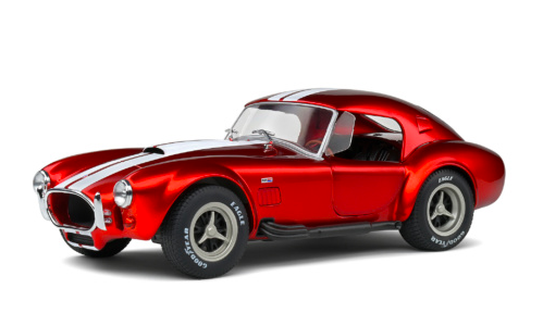 SHELBY COBRA 427 MKII - RED METALLIC 1965 - SOLIDO 1/18