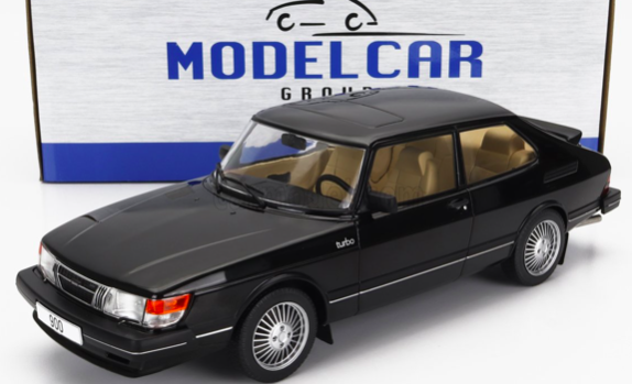 SAAB 900 TURBO SCHWARZ - MCG 1/18