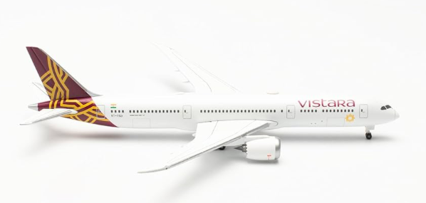 VISTARA BOEING 787-9 DREAMLINER - HERPA 1/500