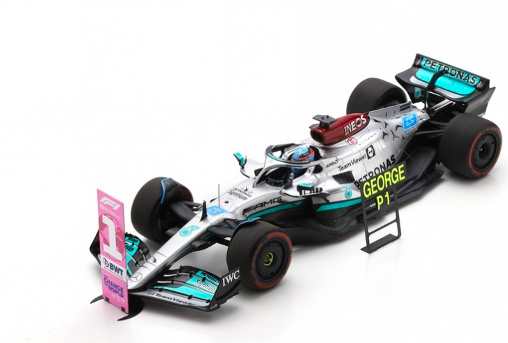 MERCEDES AMG F1 W13 N°63 WINNER BRAZILIAN GP 2022 - SPARK 1/18