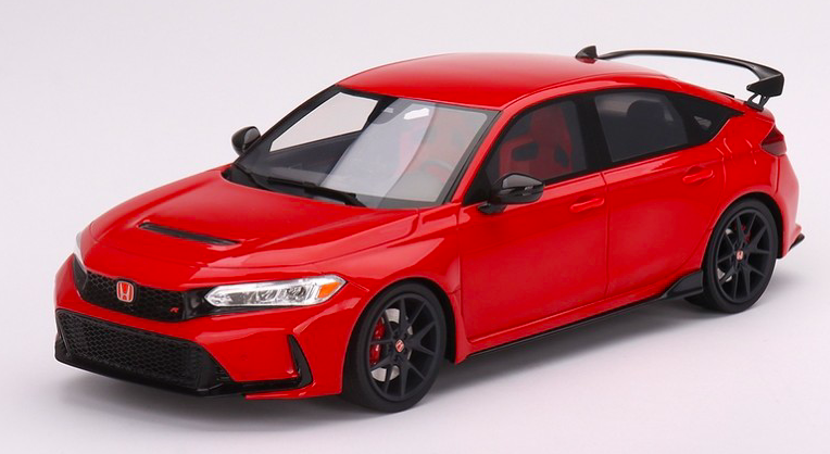 Honda Civic TYPE R 2023 RALLYE ROUGE - TOP SPEED 1/18