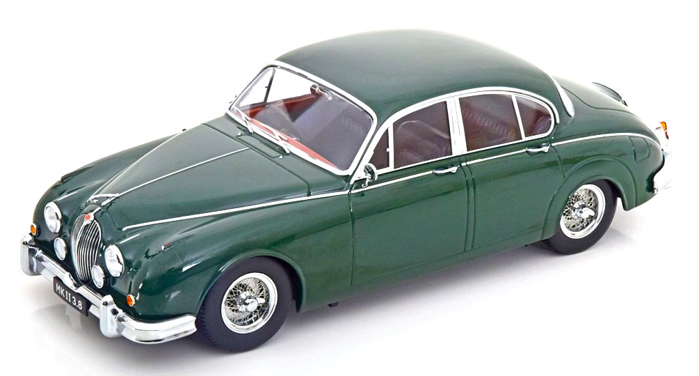 JAGUAR MK II 3.8 1959 GREEN - KK SCALE 1/18