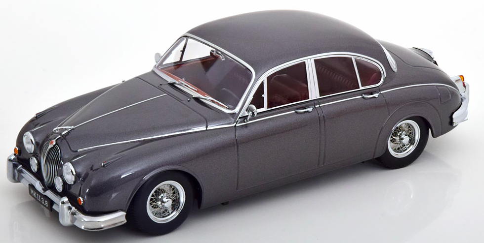 JAGUAR MK II 3.8 1959 GRIS - KK SCALE 1/18