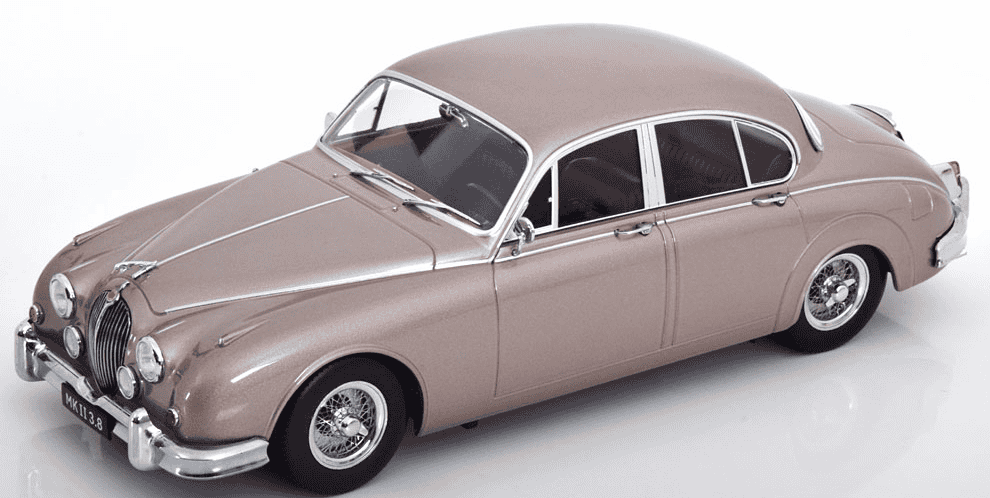 JAGUAR MK II 3.8 1959 MARRON - KK SCALE 1/18