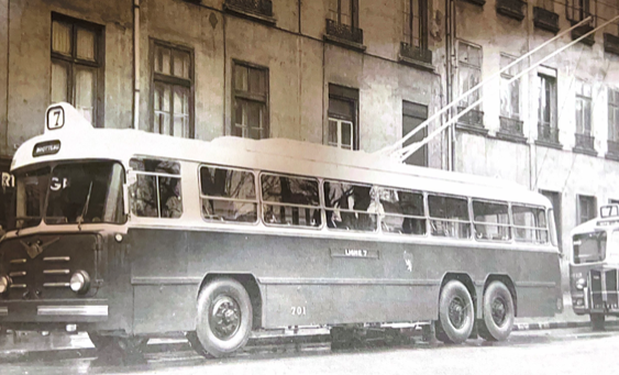 Trolleybus Berliet Vétra VA3 B2 - A Miniatures Lyon exclusive.
