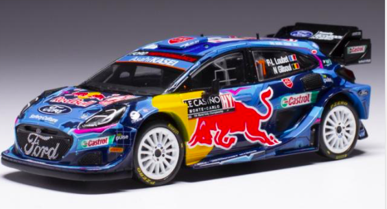 FORD PUMA RALLY1 N°7 MONTE CARLO 2023 - IXO 1/43