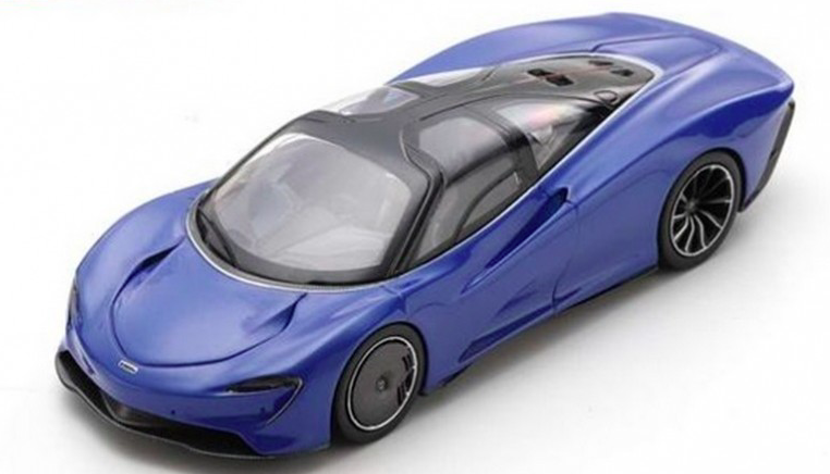 MCLAREN SPEEDTAIL 2020 BLEU - SCHUCO 1/43