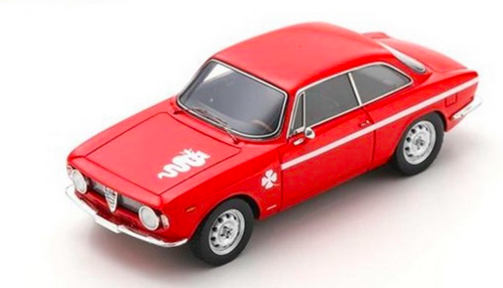 ALFA ROMEO GTA 1965 ROUGE - SCHUCO 1/43