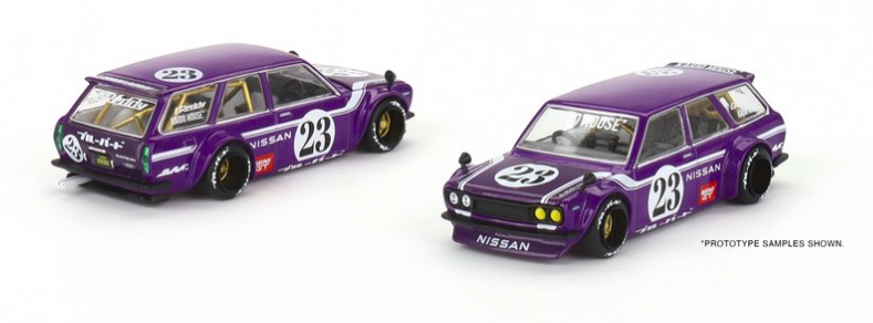 DATSUN KAIDO 520 WAGON CARBON FIBER V1 - MINI GT 1/64