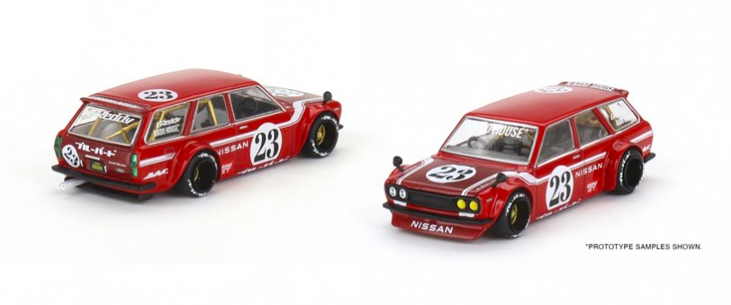 DATSUN KAIDO 510 WAGON CARBON FIBER V2 - MINI GT 1/64