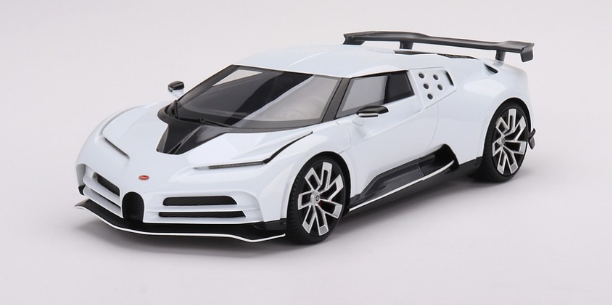 BUGATTI CENTODIECI BLANCHE 2023 TOP SPEED 1/18°