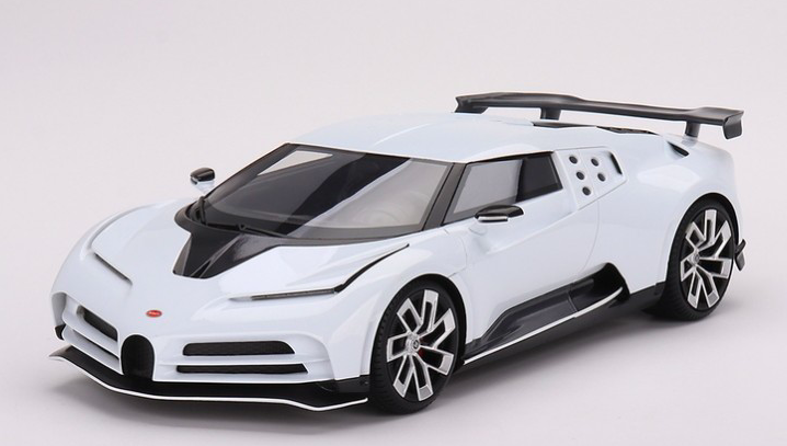BUGATTI CENTODIECI BLANC - TOP SPEED 1/18