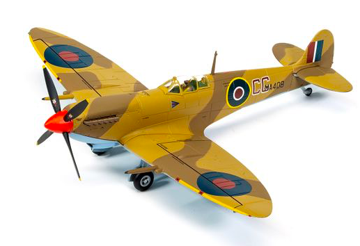 Supermarine Spitfire MkIXc, GC Colin Gray, Operation Husky 1940/1943 - CORGI 1/72