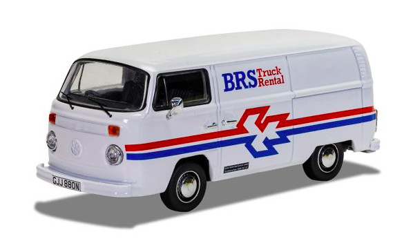 Volkswagen Type 2 (T2) Transporter Delivery Van, BRS Truck Rental - CORGI 1/43