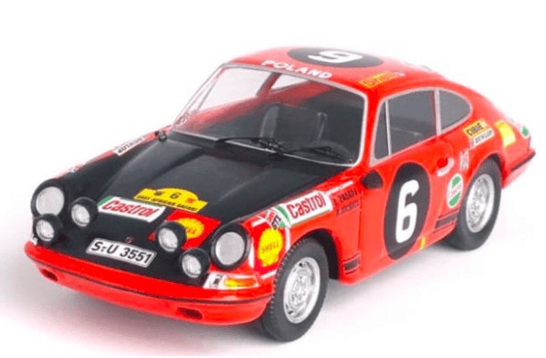 1:43 TROFEU Porsche 911T #22 Rally East African Safari 1968 E.Herrmann TRFDSN115