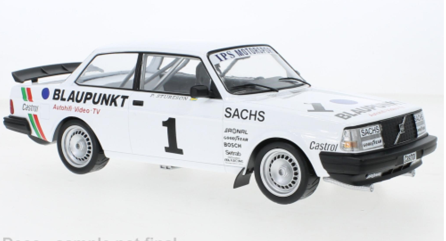 VOLVO 240 TURBO N°1 DTM ZOLDER BERGISCHER LOWE 1986 IXO 1/18°