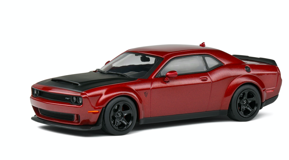 DODGE CHALLENGER DEMON OCTANE RED 2018 - SOLIDO 1/43