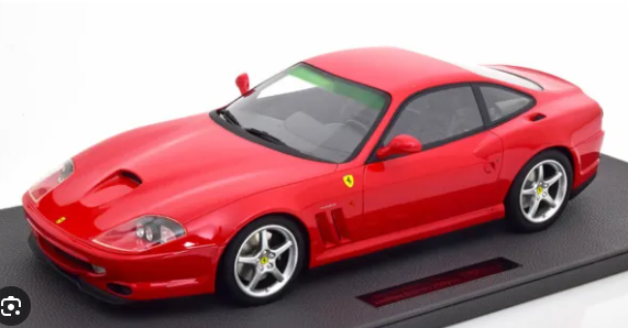 FERRARI 550 MARANELLO ROUGE TOP MARQUES 1/12°