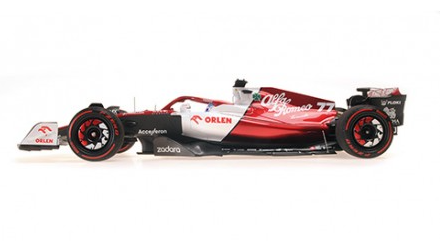 ALFA ROMEO F1 C42 BOTTAS BAHRAIN GP 2022 MINICHAMPS 1/18°