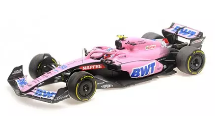 ALPINE A522 OCON BAHRAIN GP 2022 MINICHAMPS 1/18°