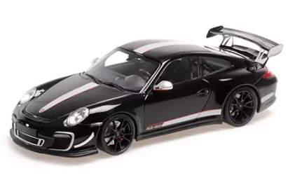 PORSCHE 911 TYPE 997 GT3 RS 4.0L 2012 NOIRE MINICHAMPS 1/18°