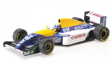 WILLIAMS FW15C DAMON HILL 1993 MINICHAMPS 1/18°