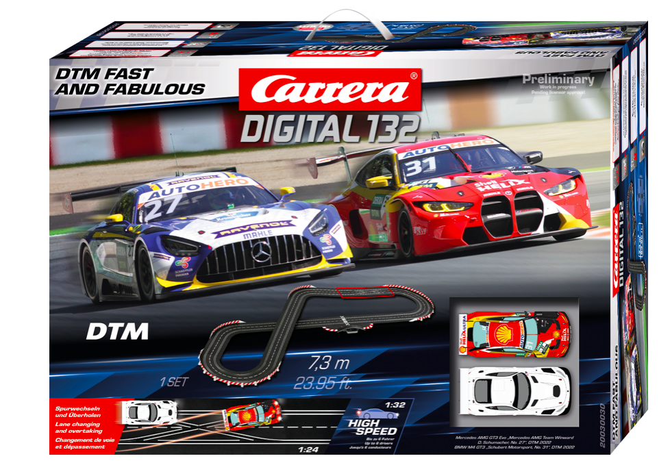 COFFRET DIGITAL 132 FAST AND FABULOUS - CARRERA 1/32