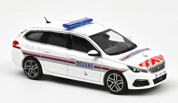 Peugeot 308 SW 2018 Douanes - NOREV 1/43