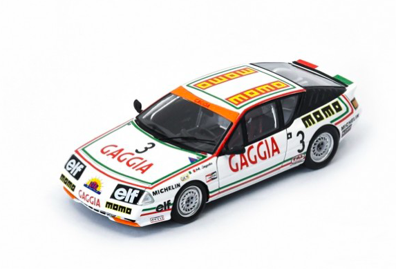 ALPINE V6 Turbo N°3 Europa Cup Champion 1986 Massimo Sigala - SPARK 1/43